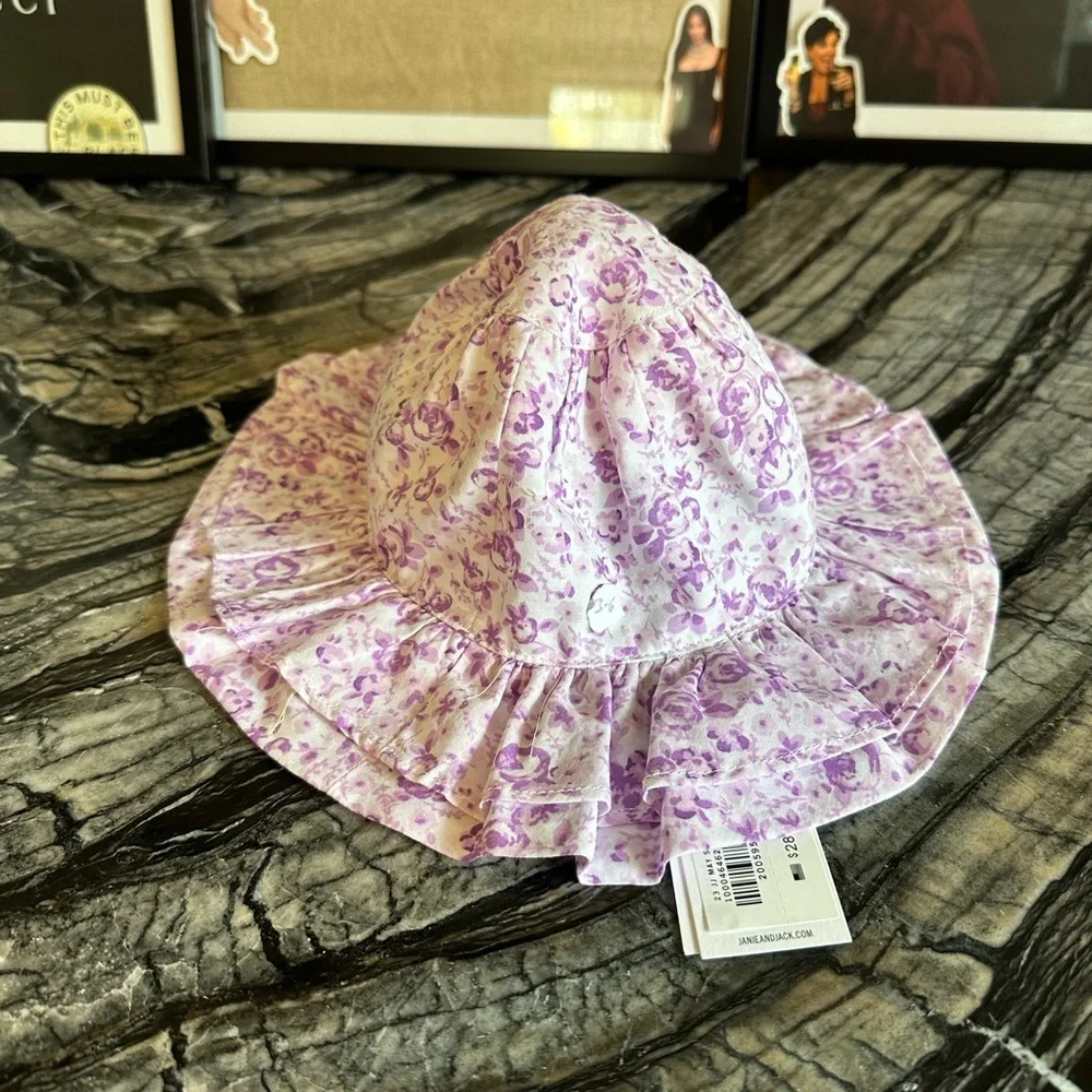 JANIE and JACK FLORAL SUN HAT